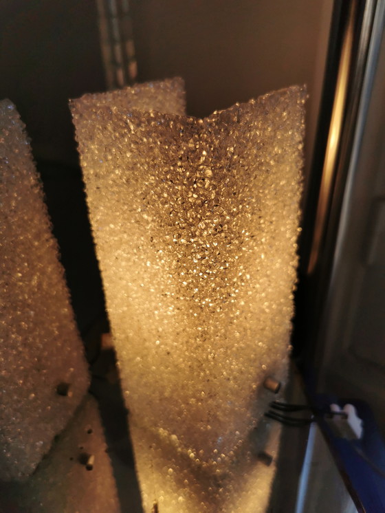 Image 1 of Par de apliques de pared de plexiglás de los años 60