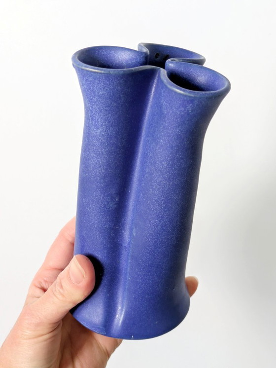 Image 1 of Midcentury Aage Würtz Ceramic Bud Vase | 1960's Danish Pottery