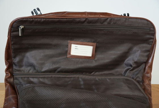 Image 1 of Vintage 80s/90s Orna 916 Leather Garment Bag – Timeless Travel Essential