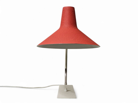 Table lamp / Desk lamp, SIS Modell 63, Mid-Century – Metal, Chrome (photo 3 of 11)
