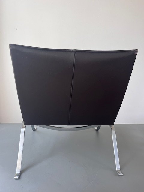 Image 1 of 2x PK22, Poul Kjaerholm in Zeldzaam Donkerbruin