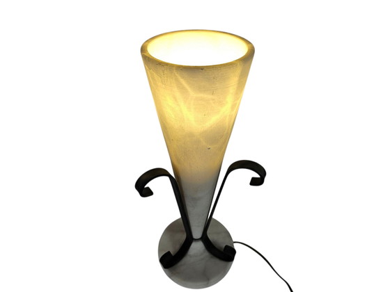 Image 1 of Alabastros Y. S.L. - table lamp - Alabaster - Spain - 80's