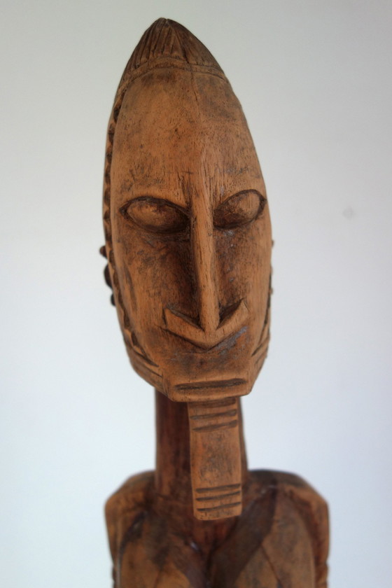 Image 1 of Statue N°2 d'Ancêtre Hermaphrodite Dogon Bombou-Toro (Mali)