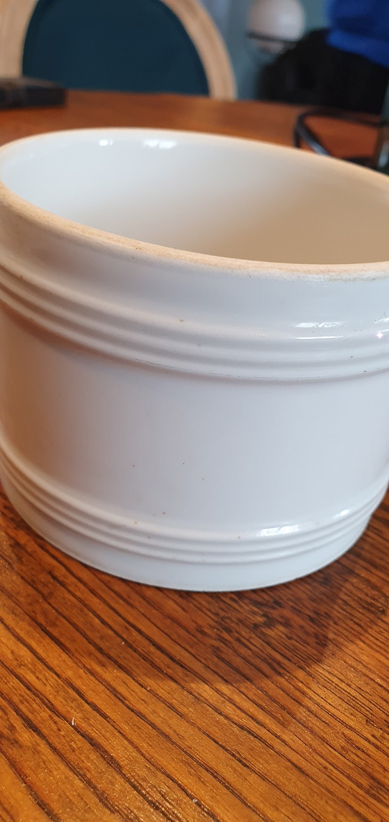 Image 1 of Olla para hacer queso; loza fina antigua