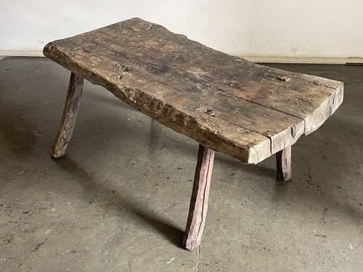 Table basse primitive