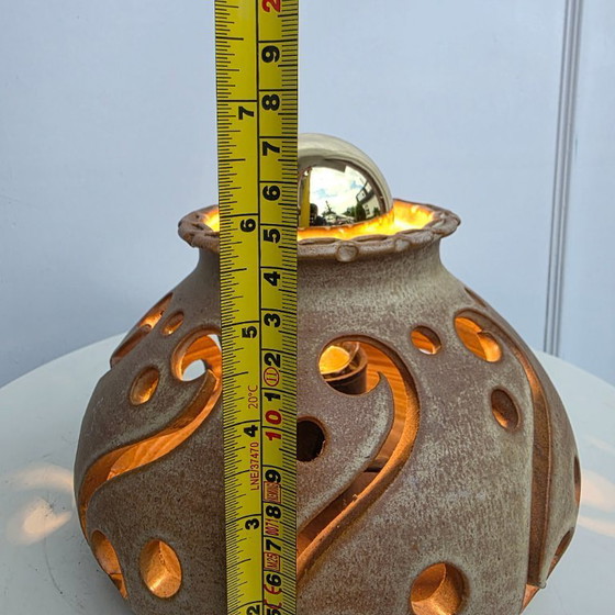 Image 1 of Vintage ceramic wall and/or table lamp made by Terra from Milsbeek