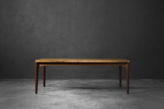 Image 1 of Mesa de centro de teca danesa de mediados de siglo de Henning Kjærnulf para Vejle Møbelfabrik, 1960