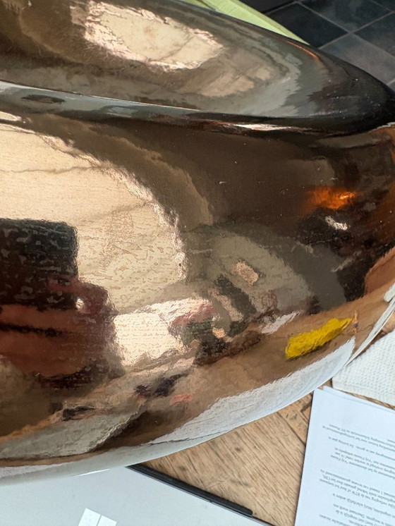 Image 1 of bowl, colored glass by Pols Potten