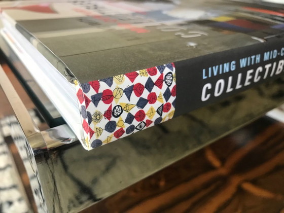 Image 1 of Zeldzame vintage theeblad uit de jaren 50, Lucienne Day Atomic Design