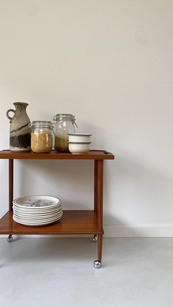 Image 1 of Carrello vintage in legno di Opal Möbel