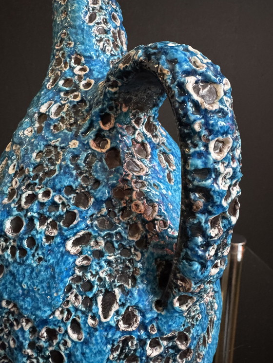 Image 1 of Brocca in ceramica con schiuma Vallauris, anni '60