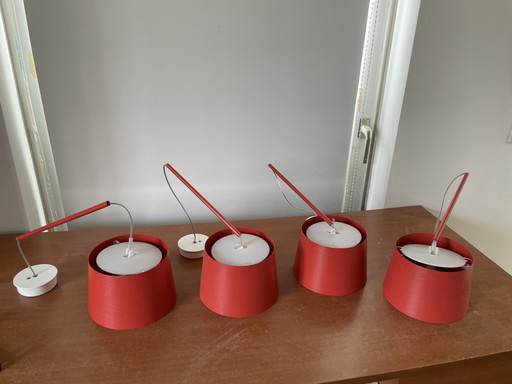 4 x Foscarini Twiggy lamps (Mini) – hanglampen, Plastic, Fiberglass (photo 2 of 6)