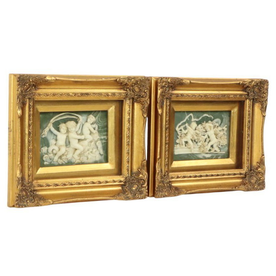 Image 1 of Targhe in alabastro Biggs and Sons London