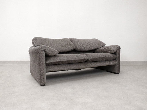 Cassina Maralunga 2 seater - bicolore gray