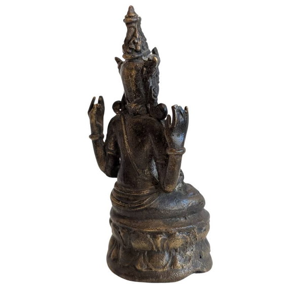 Khmer Avalokiteshvara Reisbeeld – Bodhisattva voor op Reis (kavel 147) – Beeldhouwkunst (photo 4 of 9)