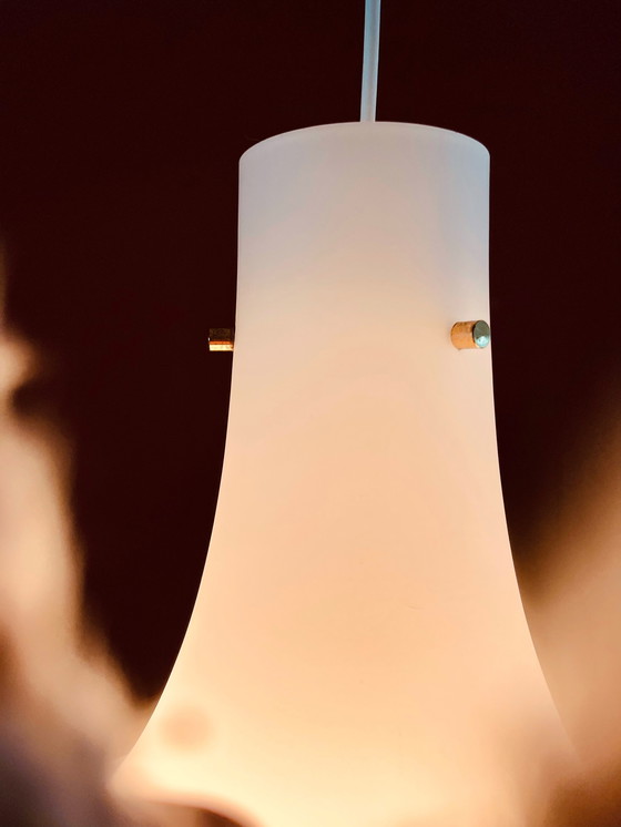 Image 1 of XL Glasshouse Limburg Trumpet Lamp