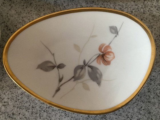 Image 1 of Set di stuzzichini "Uovo Biologico" di KPM Germania, metà del XX secolo - 7 pezzi