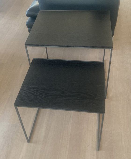 2 Nested Bijzettafels Cube Interni Edition – Wood (photo 2 of 5)