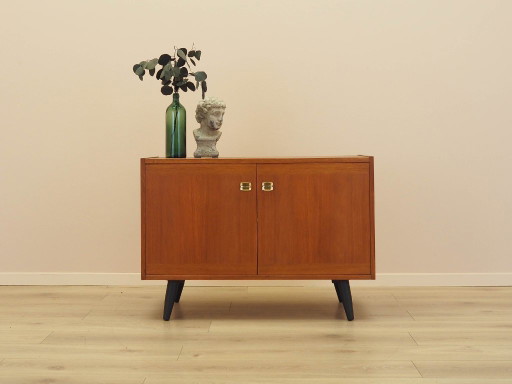 Teakhouten kast, Deens design, jaren 70, gemaakt in Denemarken.