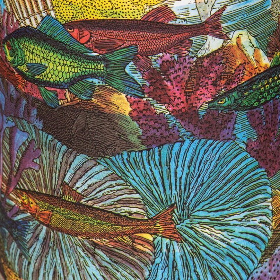 Image 1 of Rare Lampadaire "Aquarium" des années 1990 par Piero Fornasetti pour Antonangeli