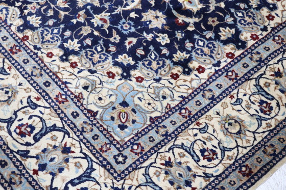 Image 1 of Alfombra persa original anudada a mano Nain 9 LA Fine con seda 190 x 128 cm Top condition