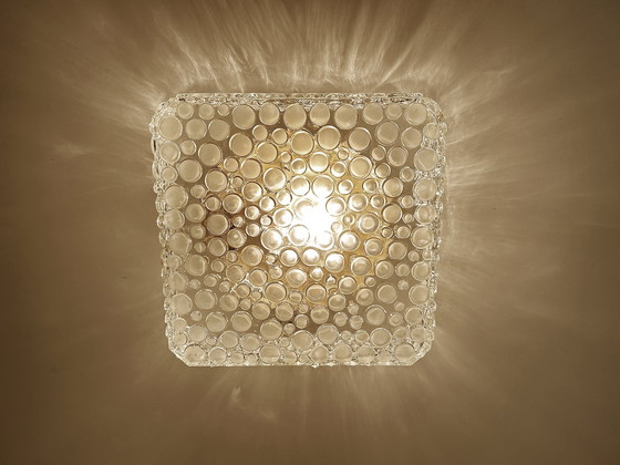 Image 1 of Mid Century Bubble Glass Wall Light / Ceiling Light