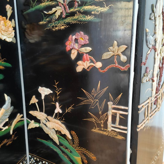 Image 1 of Paravento antico cinese, stile cineseria