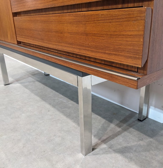 Image 1 of Vintage teakhouten dressoir uit de jaren 60