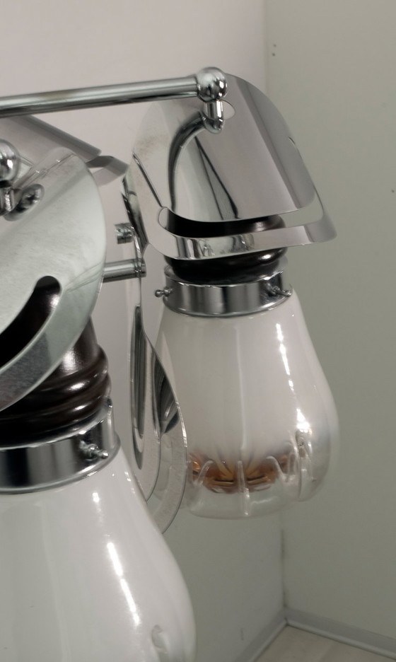 Image 1 of Araña italiana de cristal de Murano y acero Mazzega, mediados del siglo XX, años 70