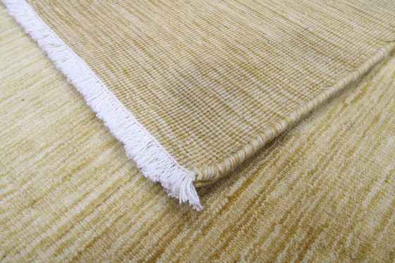 Image 1 of Tapis moderne Gabbeh Loom Unicolore noué à la main 290 X 200 cm Nouveau tapis