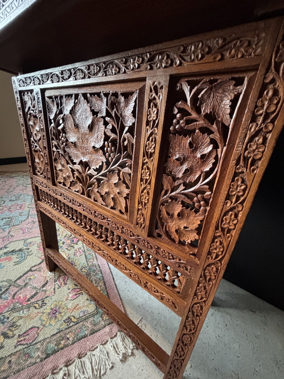 Image 1 of Anglo Indische bijzet tafel inklapbaar 