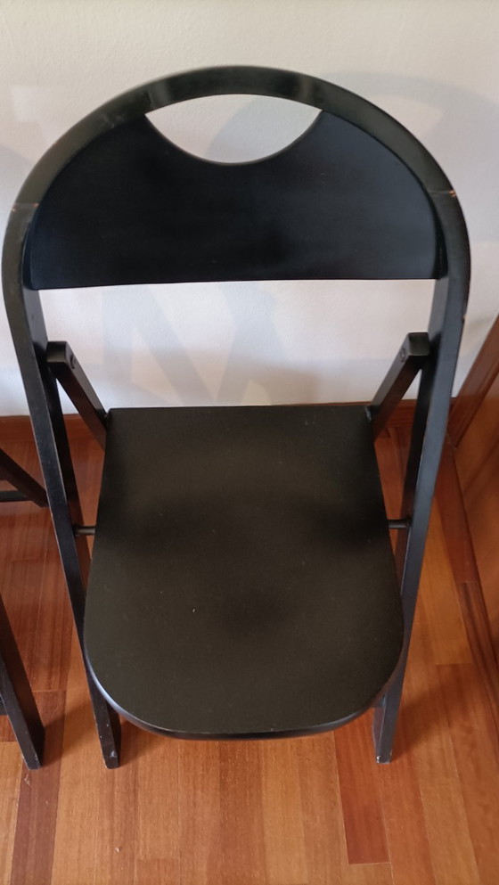 Image 1 of 4 Sillas plegables similares al modelo Tric de los hermanos Castiglioni