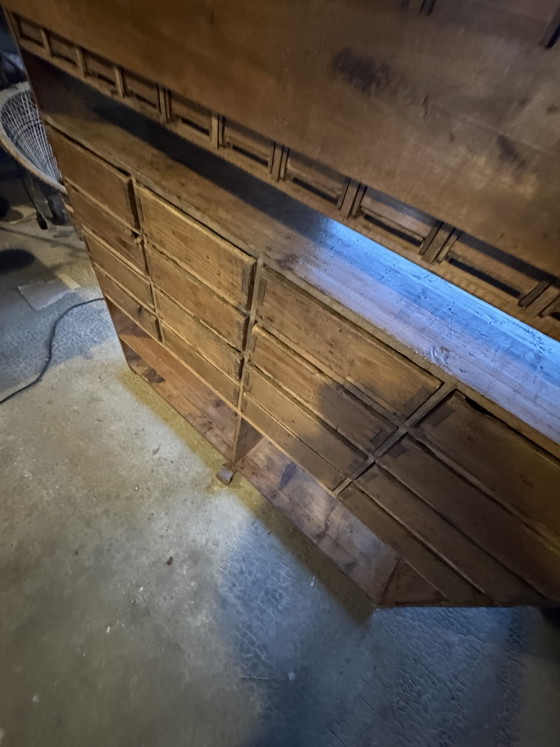 Image 1 of Werkstattschrank mit Schubladen aus dem frühen 20. Jahrhundert