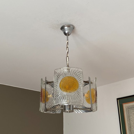 Image 1 of Mazzega pendant light. 1970. Space Age. Italy.