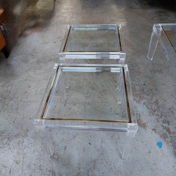 Image 1 of Set di 3 tavoli di design vintage di Fabian Art, Roma, Italia