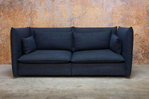 Canapé design Vitra Mariposa (réglable) en tissu bleu