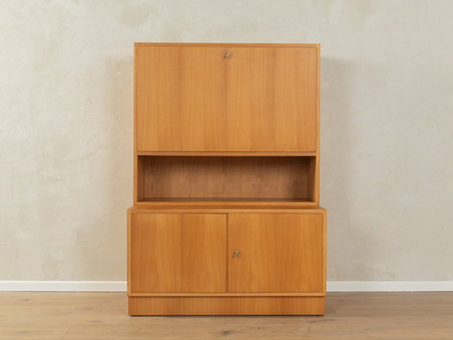 1960s two-part secretary desk