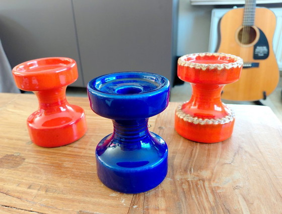 3 candelabri vintage Steuler, Cari Zalloni, Germania Ovest 60-70 – Steuler Keramik - Cari Zalloni (photo 16 of 16)