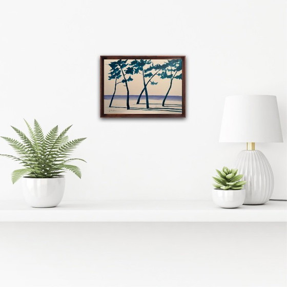 Image 1 of Encre sur papier blanc 250g.  Format 21x30cm