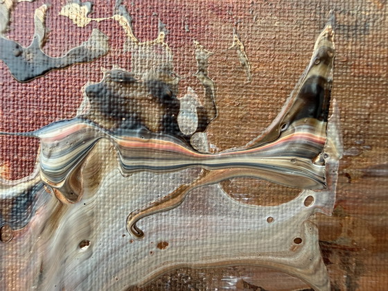 Earth and Bronze 150x100 cm LINEN – Paintings & Drawings, Canvas (photo 7 of 9)