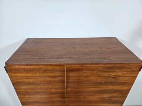 Armoire Mid-Century Moderne en Teck par Günter Renkel pour Rego, années 1960 – Wood, Mid Century Modern (photo 16 of 19)
