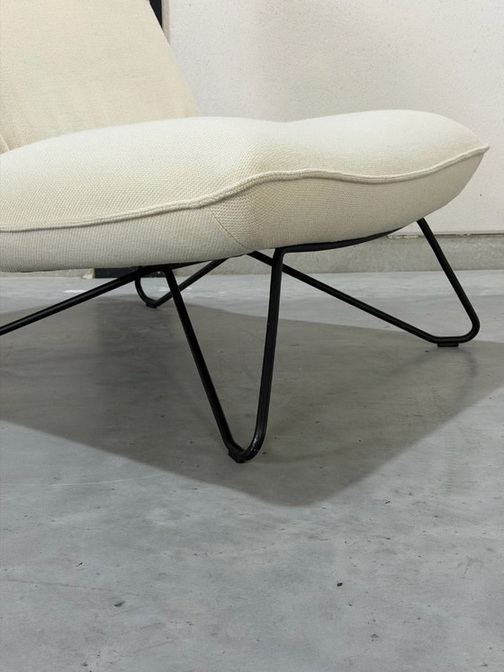 Rolf Benz Freistil 394 Armchair - cream-colored fabric – Textile (photo 7 of 10)