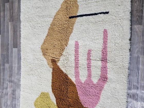 Tappeto berbero fatto a mano in pura lana 2.5x1.5 m – Tappeti, Wool (photo 8 of 11)