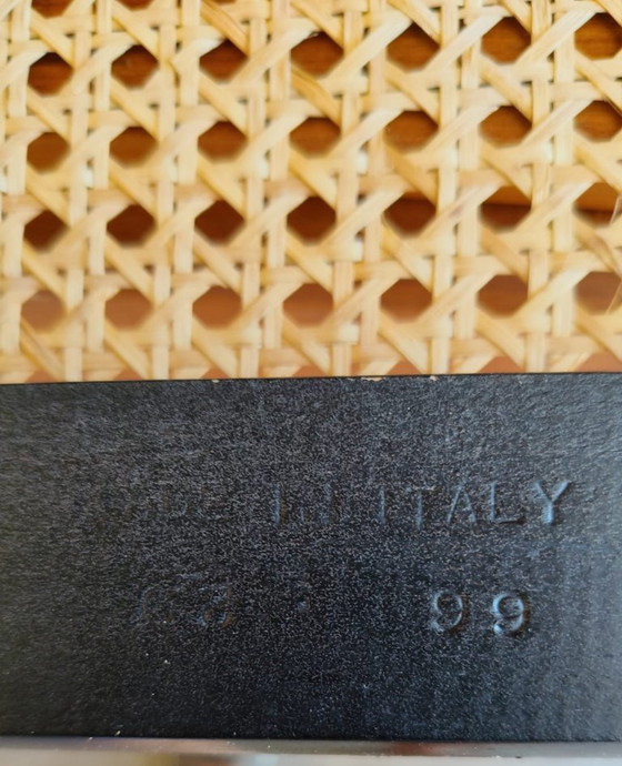 Image 1 of Set di 4 sedie Cesca B32 nere di Marcel Breuer, Italia, anni '80