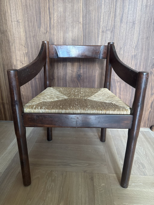Vico Magistretti / Cassina - Carimate fauteuils