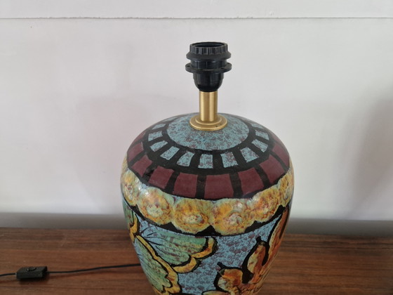 Image 1 of 2 hubert olivier keramieken tafel lampen