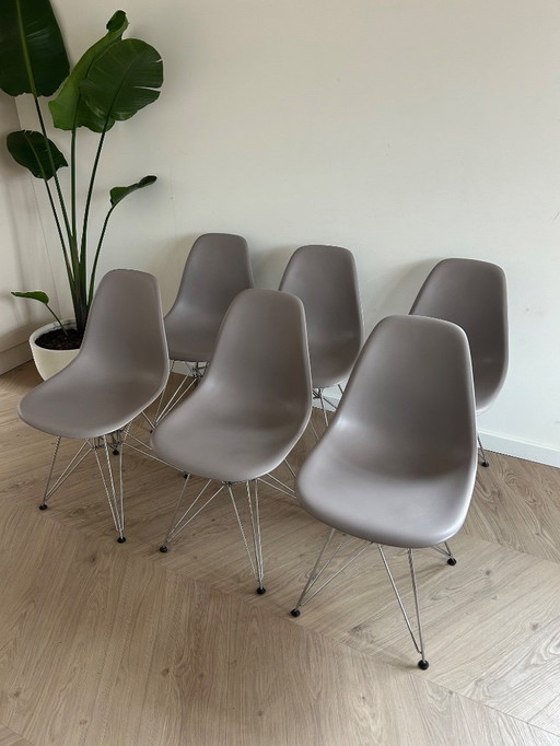 Vitra Eames DSR dining room chairs
