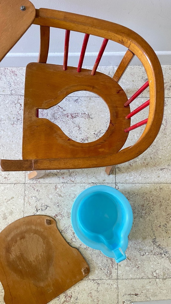 Image 1 of Poltrona per bambini in legno vintage Baumann