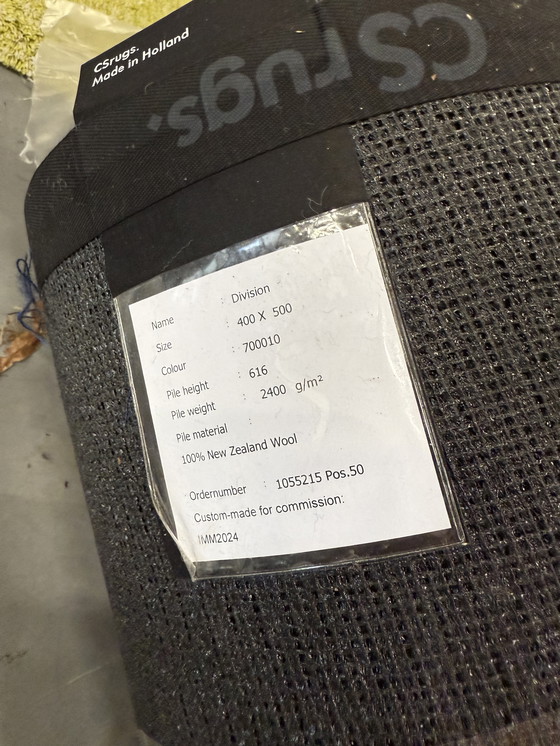 Image 1 of Carpet Sign Rugs Division Rug 400x500 Blue Wool