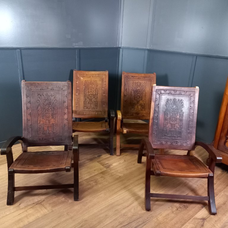 希少angel pazmino アンヘル・パスミーニョ　フォールディングチェア Set of 4 Angel Pazmino folding chairs | €1,450 | Whoppah